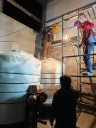 【食品加工業(yè)水處理設(shè)備】陜西秦帝鮮集食品廠15噸反滲透+恒壓供水項目